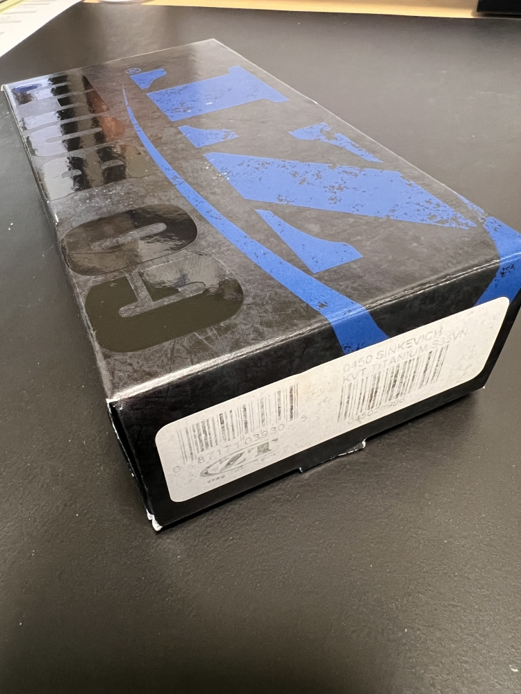 Zero Tolerance 0450 Sinkevich KVT Titanium S35VN