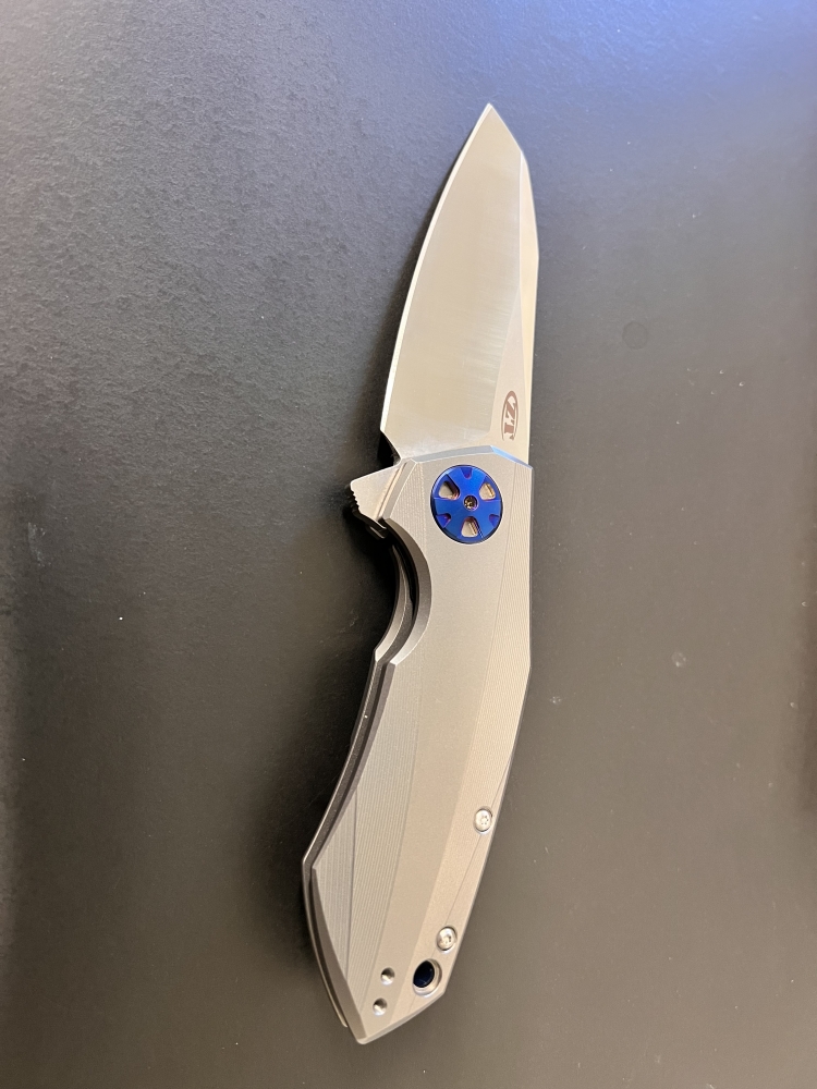 Zero Tolerance 0456 Sinkevich 20CV Titanium Flipper 2Tone