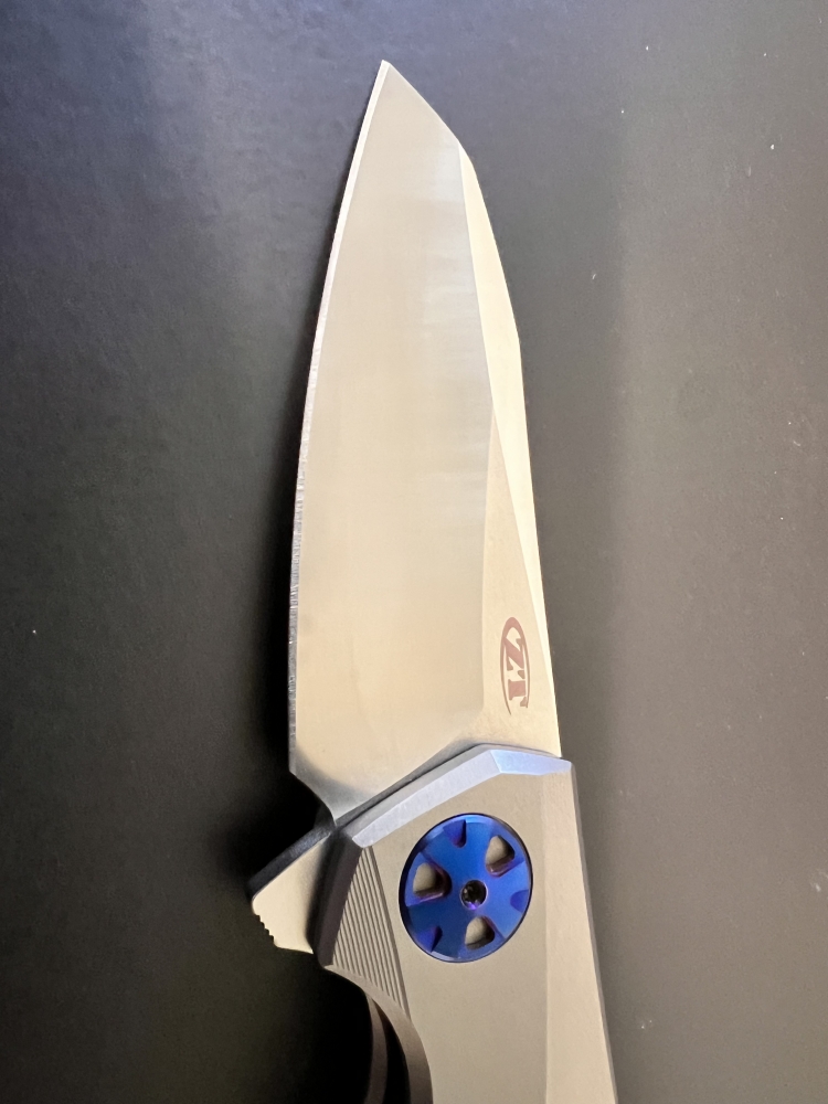 Zero Tolerance 0456 Sinkevich 20CV Titanium Flipper 2Tone