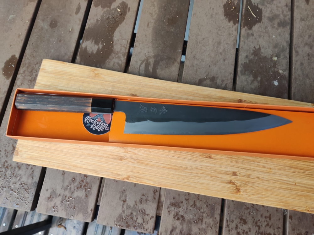 M. Hinoura W#2 240 Gyuto, professionally polished