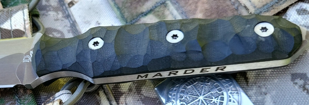 Outdoor knife model \" MARDER\"