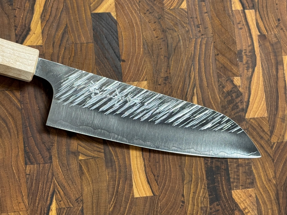 Yu Kurosaki Fujin SG2 Santoku w. special handle 170mm