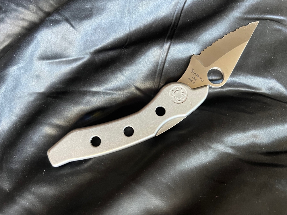 Spyderco Wrench Tool - Rare! Discontinued. USA 440C blade
