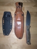 Bench made mountain Skinner, BNB Knifes Mamba hunter, ESEE IBS Izula Signature