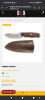Bench made mountain Skinner, BNB Knifes Mamba hunter, ESEE IBS Izula Signature
