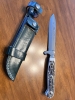 Linder-Messer Solingen Rostfrei Inox stag handle knife