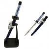 NEW! Blue Mini Japanese Samurai Sword Letter Opener 