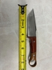 Custom Tanto Point Knife Pauduk and Cherry Handle