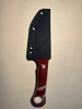 Custom Tanto Point Knife Pauduk and Maple Handle