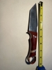Custom Tanto Point Knife Pauduk and Maple Handle