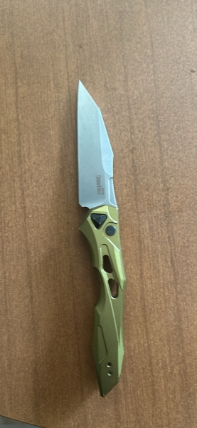 Kershaw Launch 13 Automatic Olive Green Aluminum Handle CPM-154 Wharncliffe Blade 7650OL