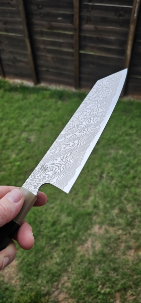 Sakai Kikumori Minamo ATS-34 225mm Kiritsuke 