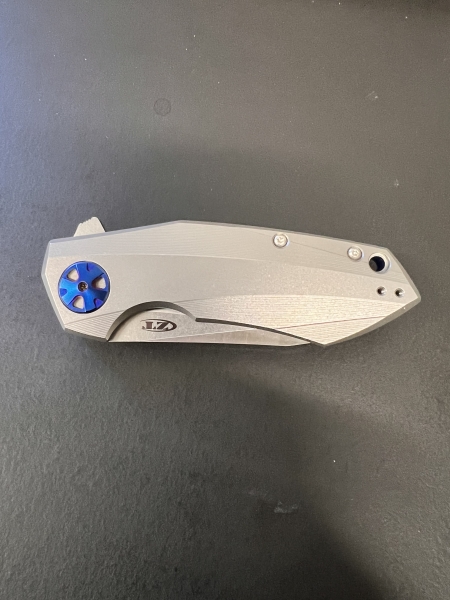 Zero Tolerance 0456 Sinkevich 20CV Titanium Flipper 2Tone