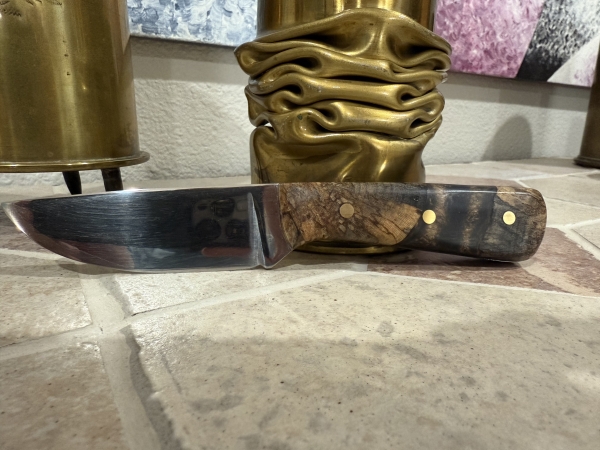 Hand Made Carbon Steel Full Tang Fixed Blade Hunting Knife