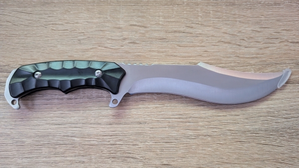 Fixed Steal Kukri knife with sheath
