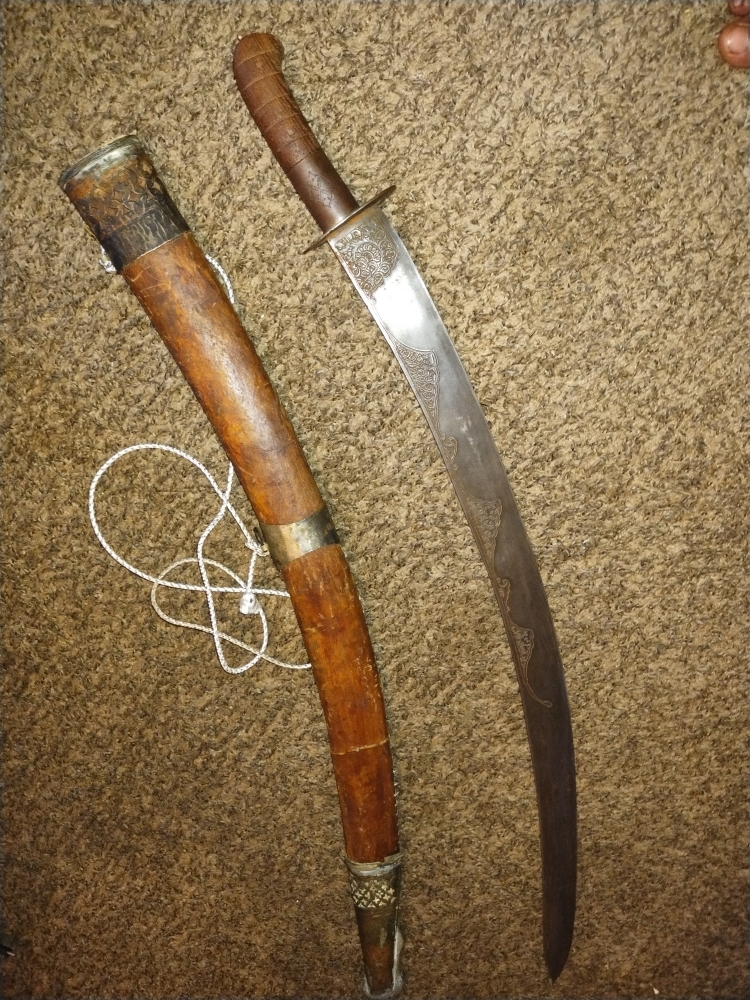 19th Century Yatagan Sword