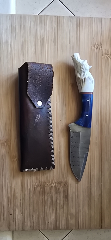 Authentic Cherokee Hand Carved Bear Knife