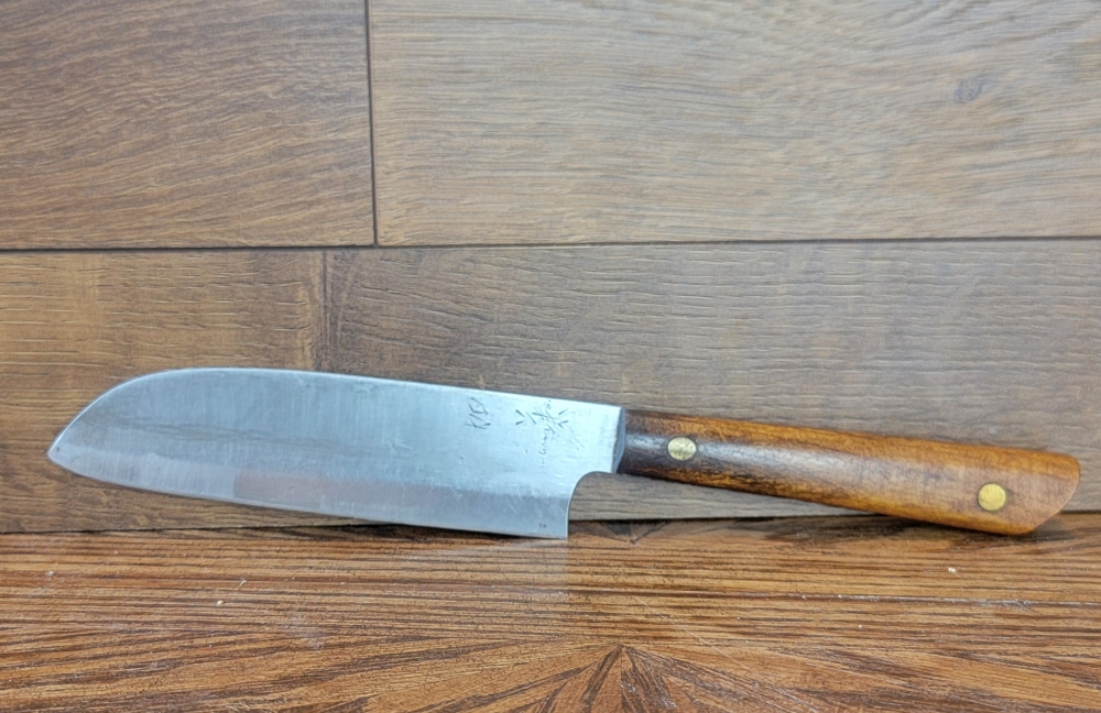 Wakakusa Sanjo Kokaji Forging, Kamagata Usuba Style Knife 140mm Blade Restored