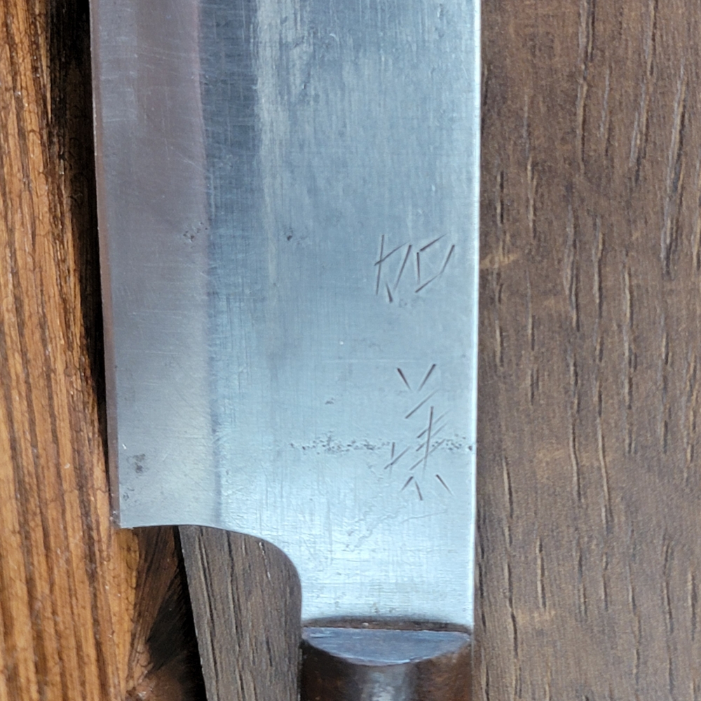 Wakakusa Sanjo Kokaji Forging, Kamagata Usuba Style Knife 140mm Blade Restored