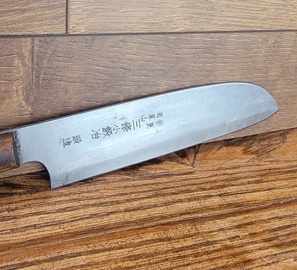 Wakakusa Sanjo Kokaji Forging, Kamagata Usuba Style Knife 140mm Blade Restored