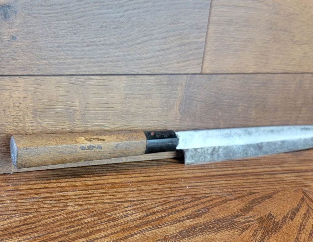 240mm Single Bevel Yanagiba Unknown brand Restored