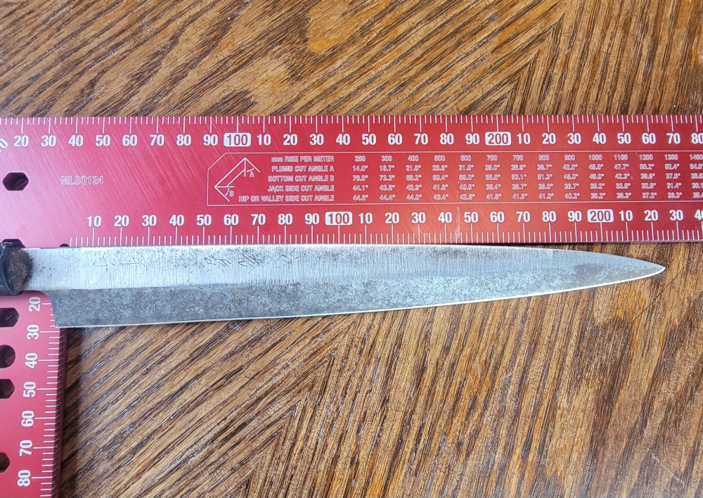 240mm Single Bevel Yanagiba Unknown brand Restored