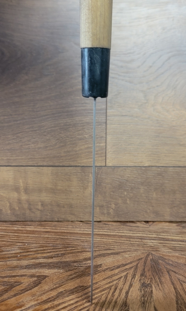 Testsu Katsuhiro 180mm Santoku, Gorgeous Wood Handle