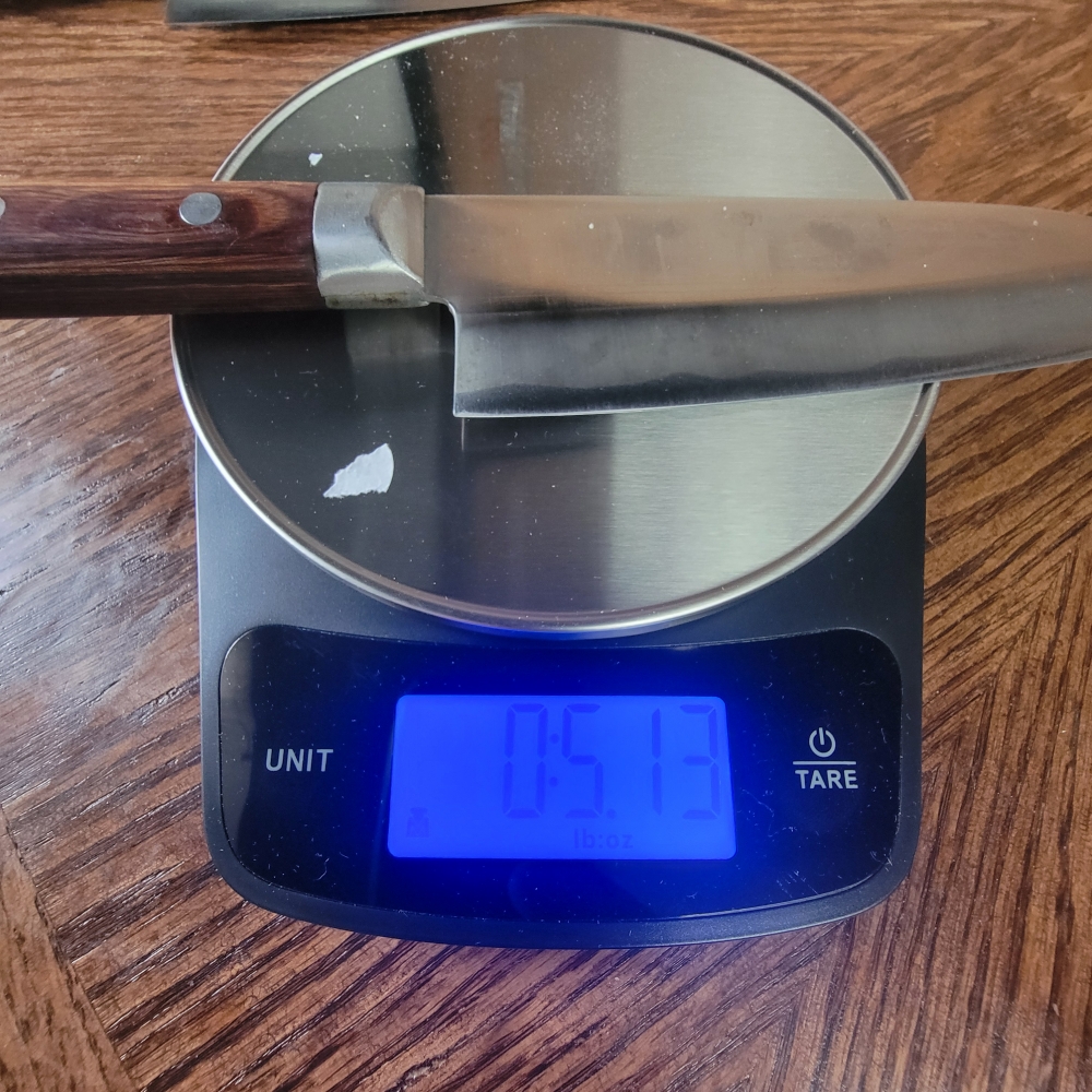 Sakaiya Goshu, Ken Masamune 160mm Santoku Full Tang Molybendum steel 