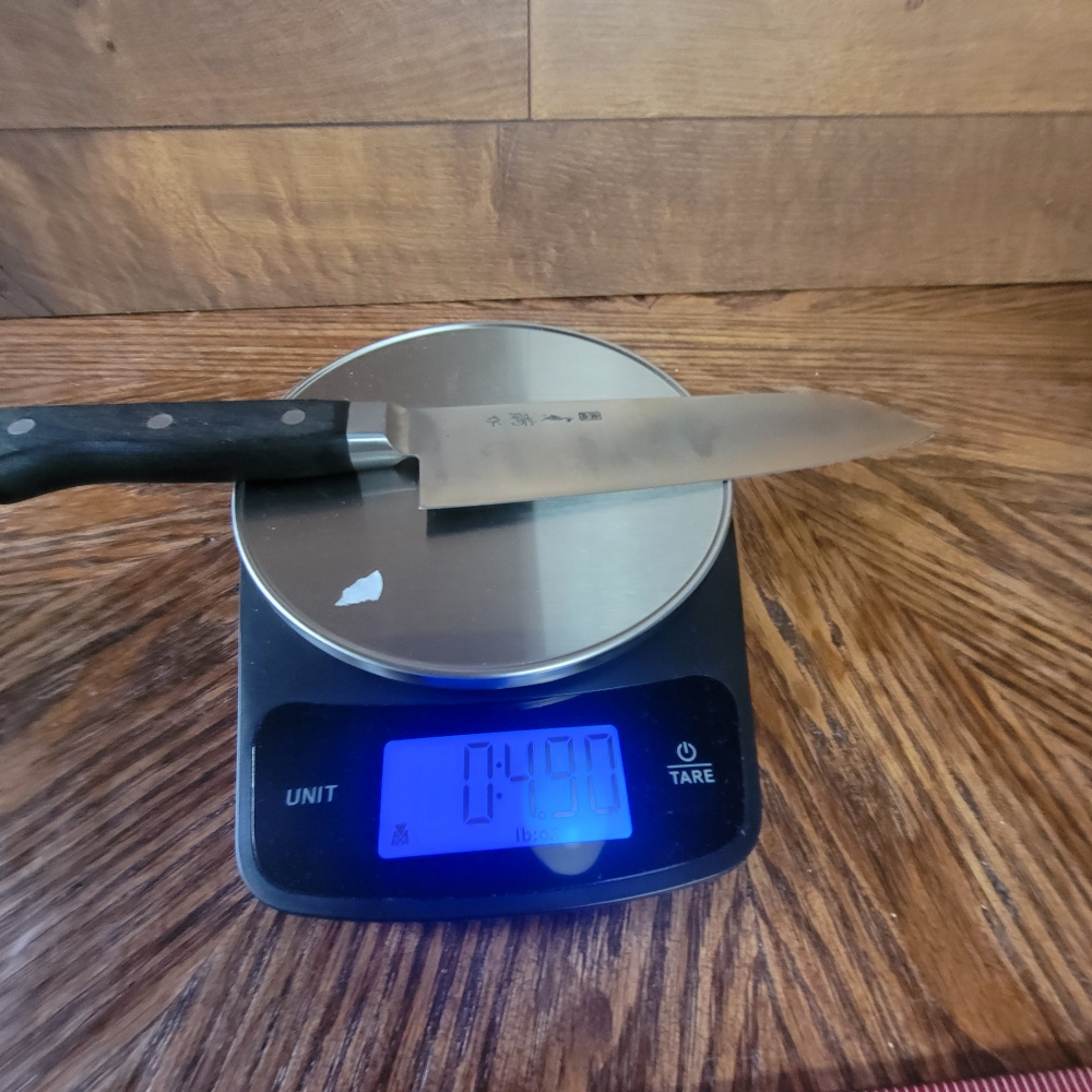 Sakai Ishito Western Full Tang Style Santoku 210mm Restored