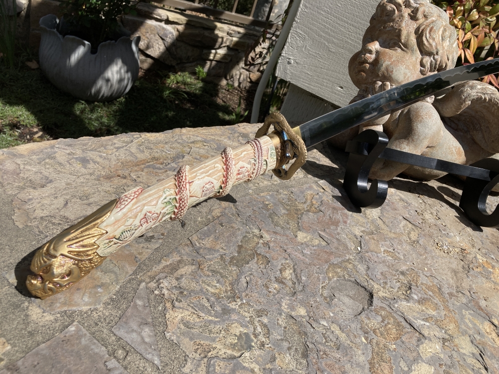 Samurai Sword & Display Stand