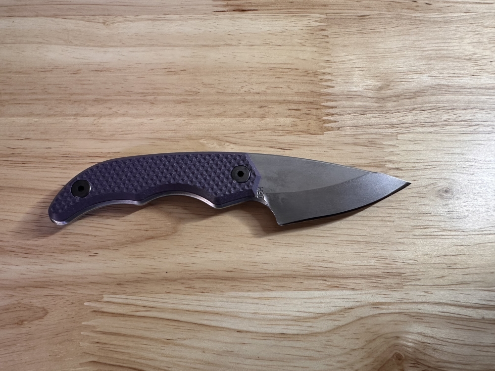 Custom made neck knife
