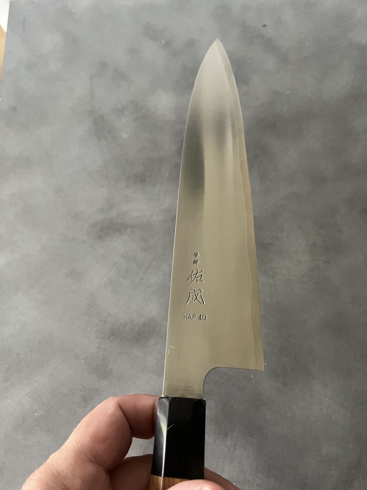Sukenari HAP40 gyuto 270 mm 