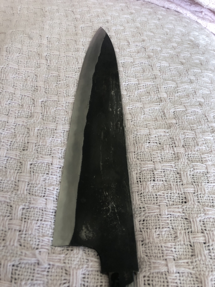 Kiyoshi Kato / Yoshiaki Fujiwara Kurouchi 250mm Workhorse Gyuto