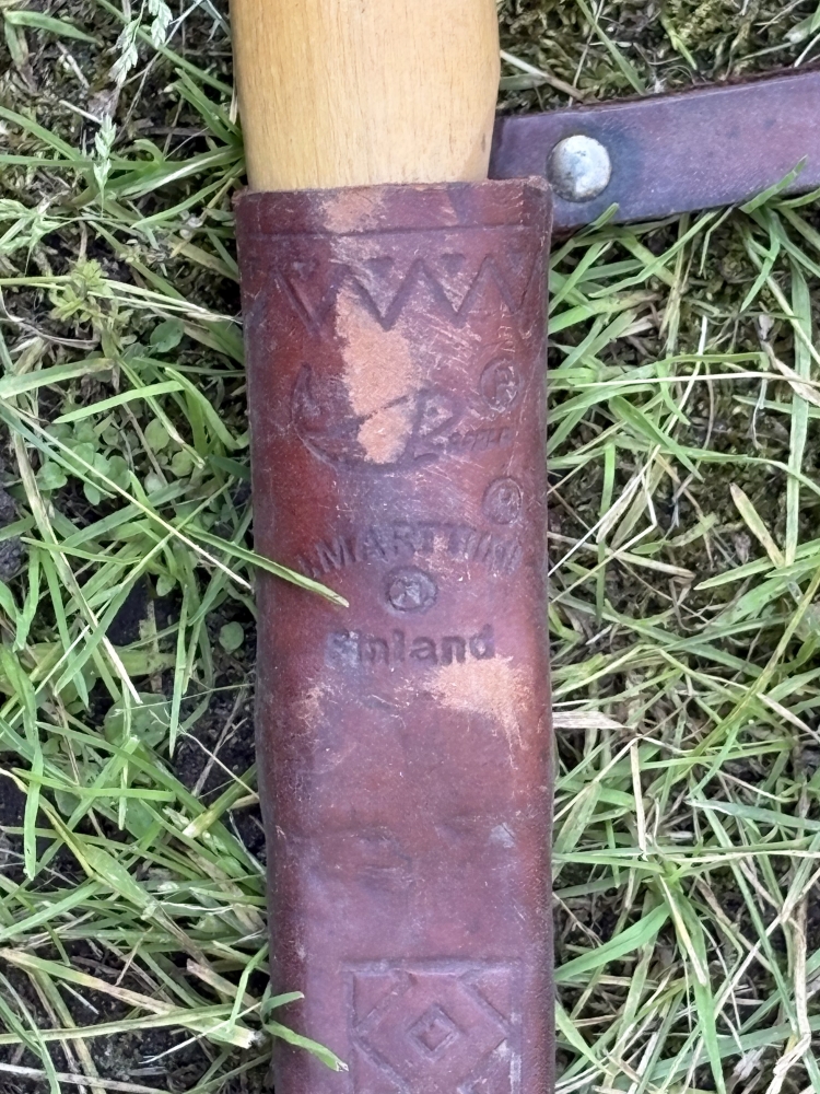Vintage J. Martini Fishing Knife with Sheath