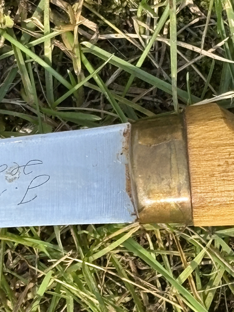 Vintage J. Martini Fishing Knife with Sheath
