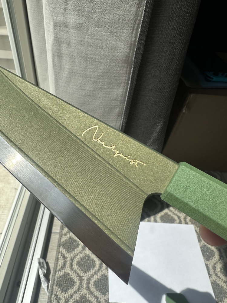 Nordquist Knives Custom 170mm Nakiri