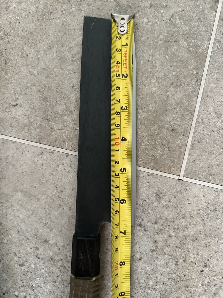 Yoshida Nakiri Kyusyu SUJ-2 Kuro-uchi 165mm (6.5\") Nikko Moss Wa Handle BRAND NEW BOXED