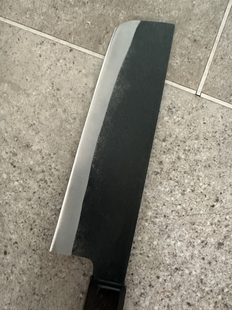 Yoshida Nakiri Kyusyu SUJ-2 Kuro-uchi 165mm (6.5\") Nikko Moss Wa Handle BRAND NEW BOXED