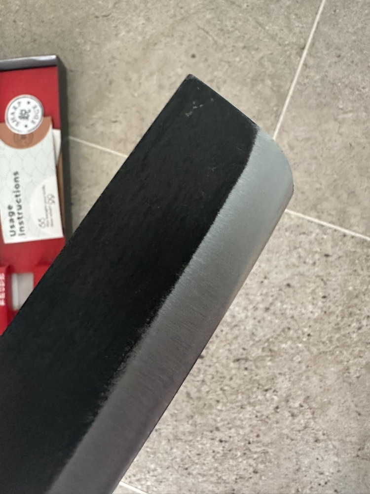 Yoshida Nakiri Kyusyu SUJ-2 Kuro-uchi 165mm (6.5\") Nikko Moss Wa Handle BRAND NEW BOXED