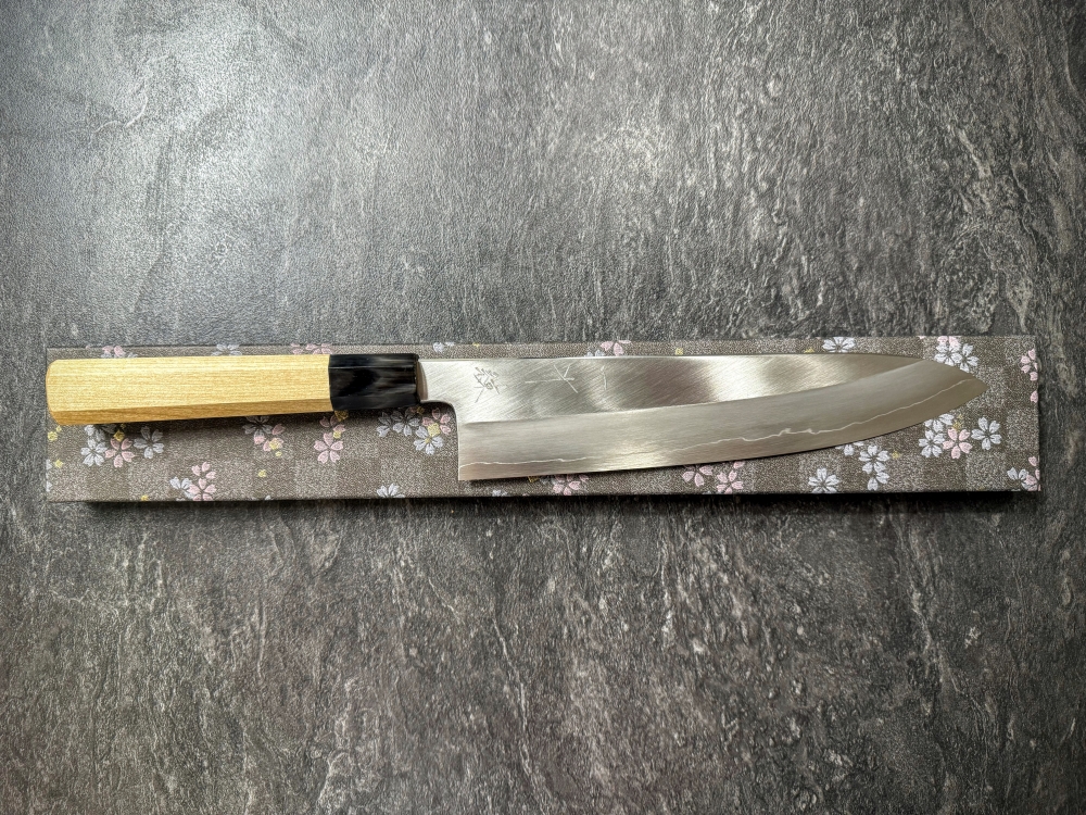 Hitohira Kikuchiyo Nakagawa x Ren 240 Ginsan Gyuto