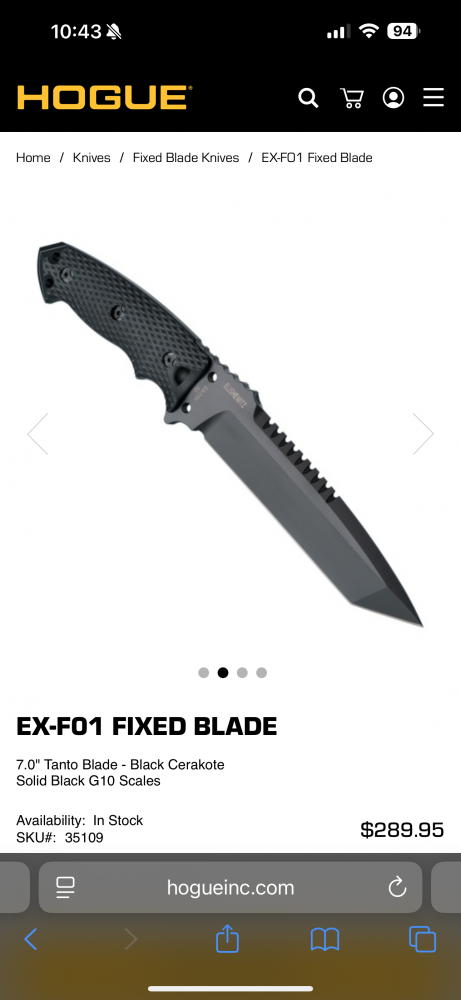 Hogue EX-F01 