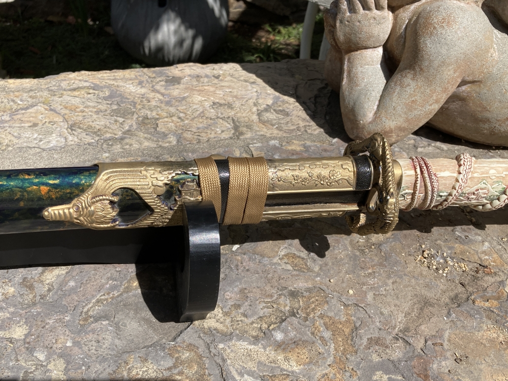 Samurai Sword & Display Stand