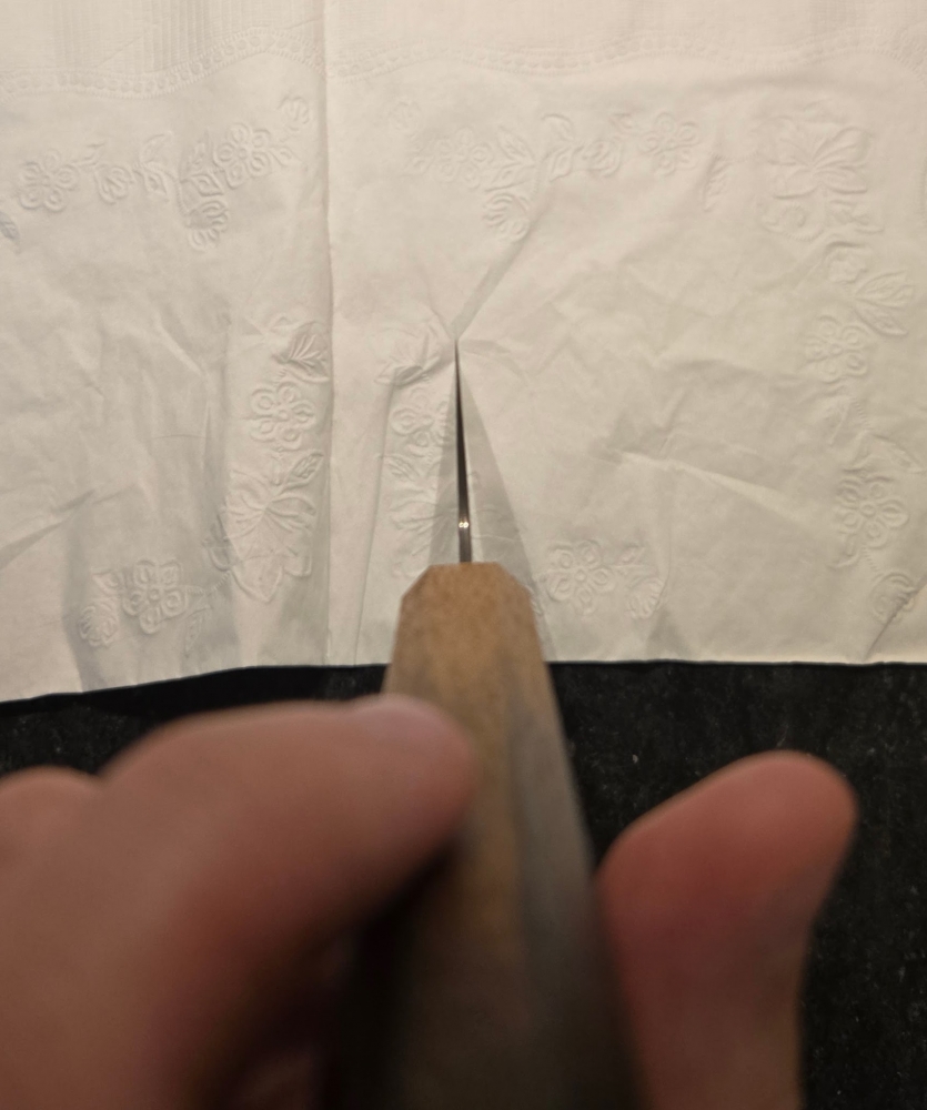 Nigara Anmon SG2 Damascus Bunka 187 mm