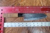 Testsu Katsuhiro 180mm Santoku, Gorgeous Wood Handle