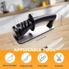 SAMURAI™ 4-in-1 Knife & Scissor Sharpener | Diamond, Tungsten, Ceramic
