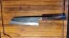 Hinokuni White #1 180mm Bunka, upgraded Ebony handle