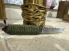 Hand Made Carbon Steel Full Tang Fixed Blade Boot Knife Made from a File