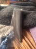 Beautiful Buck and Bear knife with blue burl maple handle for purchase! White Walker!