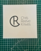 Chris Reeve Small Sebenza 31 Plain Drop Point (Blue Hardware)