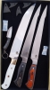 Totally Handmade, 2 pc Kitchen Fillets Knife, 1pc Chef knife, 1pc keychain, Best Japanese Stainless Steel